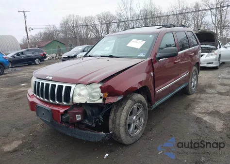 2007 Jeep Grand Cherokee Limited z USA, uszkodzony, nr VIN 1J8HR58257C579211